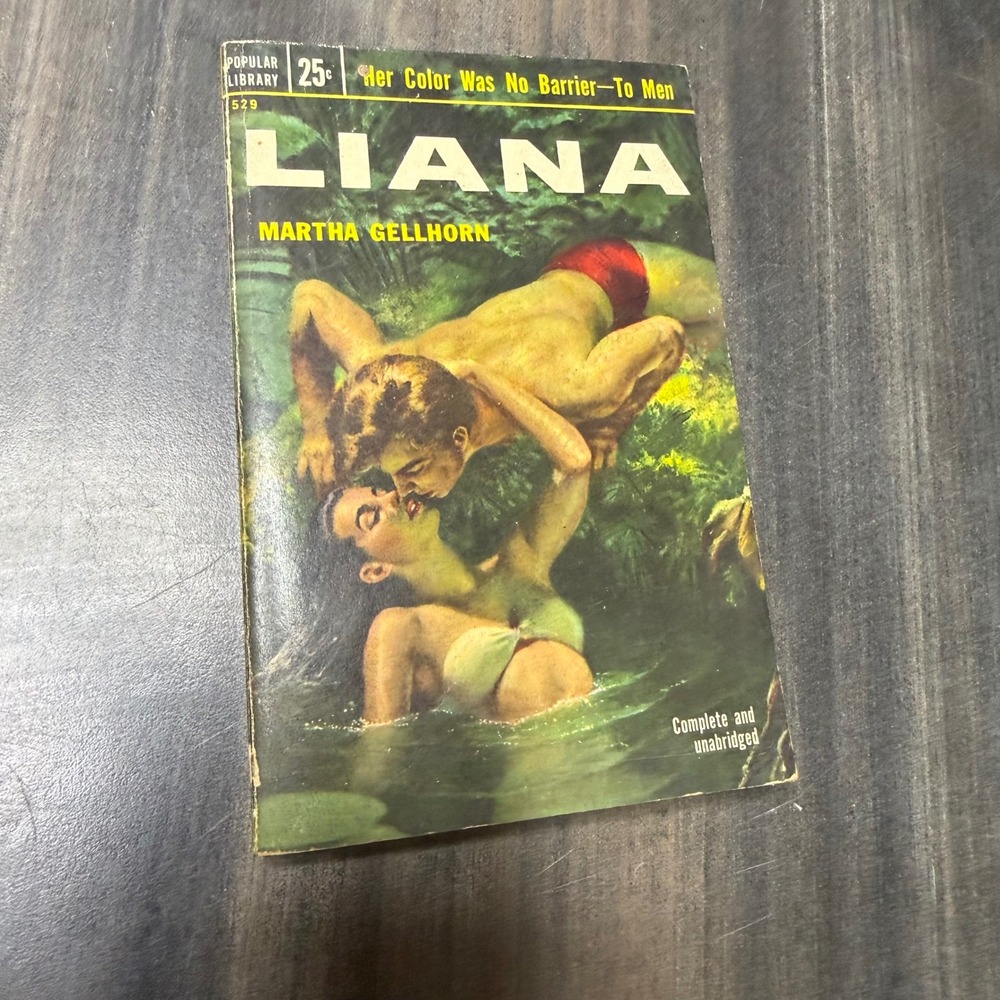 Liana Martha Gellhorn Popular Library 529 Vintage 1953 Pulp Fiction Paperback